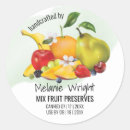 Buscar fruta redonda pegatinas Manzana