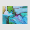 Buscar turquesa brillante papel de seda Abstracto