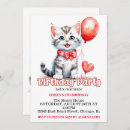 Buscar kitty cat invitaciones Fiesta