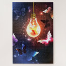 Buscar bombilla puzzles Negro