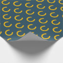 Buscar caballo papel de regalo Oro