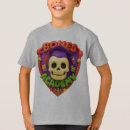 Buscar huesos de halloween camisetas Para niños