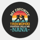 Buscar taekwondo pegatinas Luchador