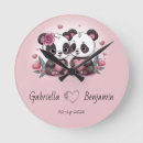 Buscar conejos relojes de pared Para ella