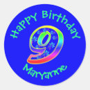 Buscar número 9 pegatinas Para niños