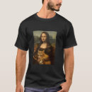 Buscar mona lisa divertida camisetas Pintar
