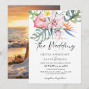 Buscar hawaiano boda invitaciones Boda de verano