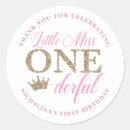 Buscar primer cumpleaños de la princesa pegatinas Para todos