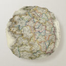 Buscar mapa de escocia cojines Mostrado