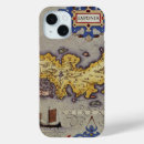 Buscar mapa antiguo iphone fundas Vintage