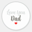Buscar amo a mi papá pegatinas Padre