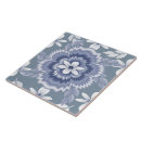 Buscar flores azules azulejos Moderno