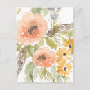 Buscar flores del verano postales Acuarela