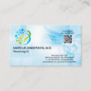 Buscar neurología tarjetas de visita Médica