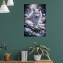 Buscar lobo blanco posters Animal espiritual