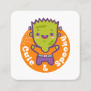 Buscar monstruo tarjetas de visita Calabaza