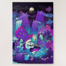 Buscar lobo blanco puzzles Bosque