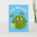 Buscar sandía tarjetas Adorable