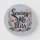 Buscar bordado relojes de pared Artesanía