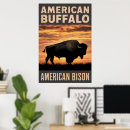 Buscar bisonte americano posters Natural