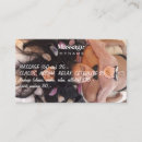 Buscar manos del masaje tarjetas de visita Salud