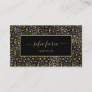 Buscar hairstylist tarjetas de visita Negro