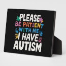 Buscar autismo placas fotograbadas Mes
