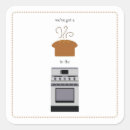 Buscar bollo en el horno pegatinas Bebé