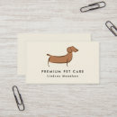 Buscar dachshund tarjetas de visita Andador de perros