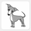 Buscar galgo italiano pegatinas Lindo