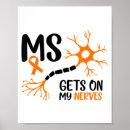 Buscar esclerosis posters Naranja