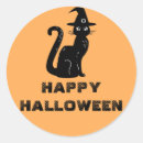 Buscar gato negro de halloween pegatinas Niños