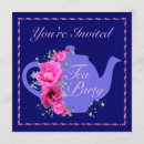 Buscar geranios invitaciones Té