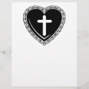 Buscar corazón flyers Negro