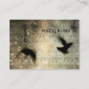Buscar musicales tarjetas de visita Vintage