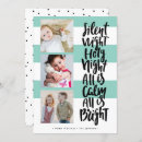 Buscar noche invitaciones de navidad Tipografía