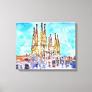 Buscar gaudi lienzos Sagrada familia