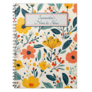 Buscar pintado a mano cuadernos Floral