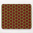 Buscar flor roja alfombrillas de raton Abstracto