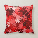 Buscar rojo y blanco cojines De tiro