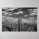 Buscar horizonte digital posters Blanco y negro