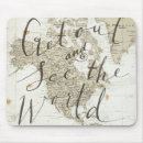 Buscar el viajar alfombrillas de raton Mapa del mundo