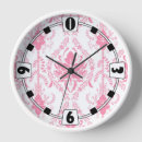 Buscar papel pintado relojes de pared Rosa