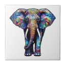 Buscar elefante blanco azulejos Mosaico