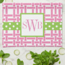 Buscar bambú paños de cocina Verde