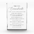 Buscar 10 mandamientos posters Verso bibliográfico