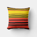 Buscar rayas negras y amarillas cojines Colorido