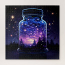 Buscar nocturno puzzles Púrpura