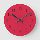 Buscar cocina roja relojes de pared General y unisex