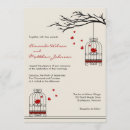 Buscar birdcage invitaciones El casarse